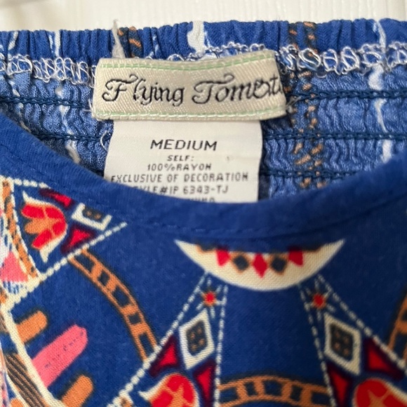 Flying tomato Blue abstract jumpsuit - Picture 3 of 7